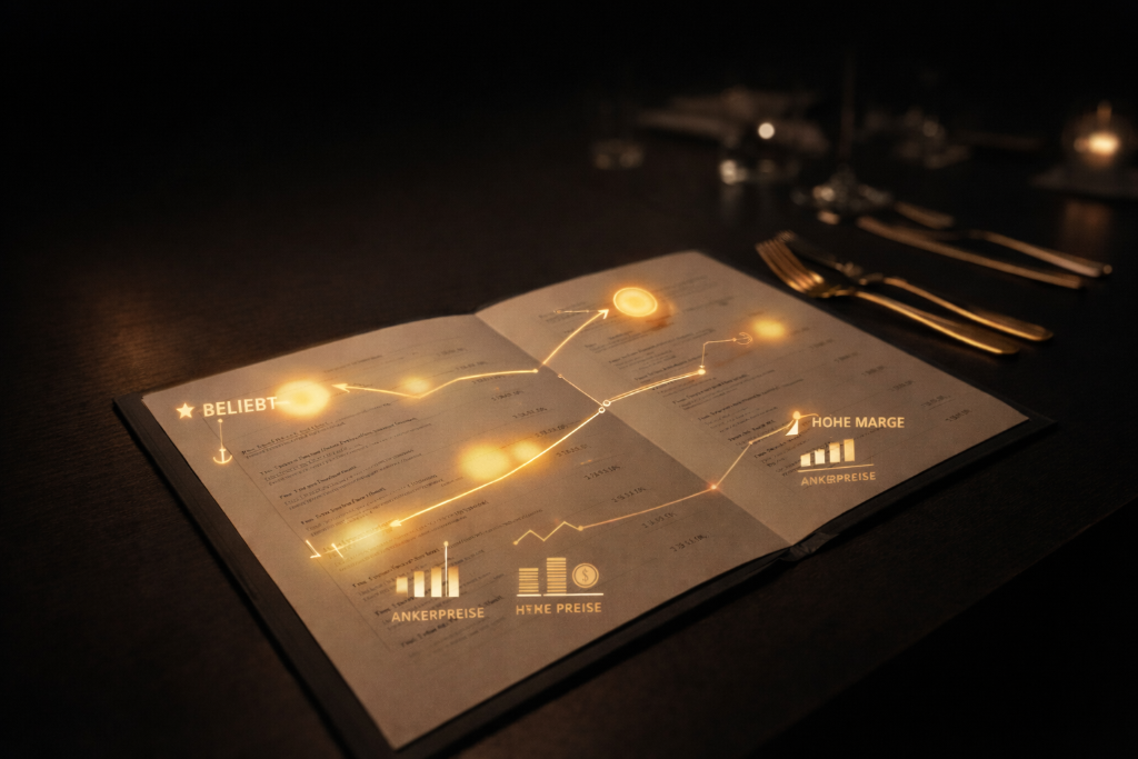 Menu Engineering: Speisekarte psychologisch optimieren