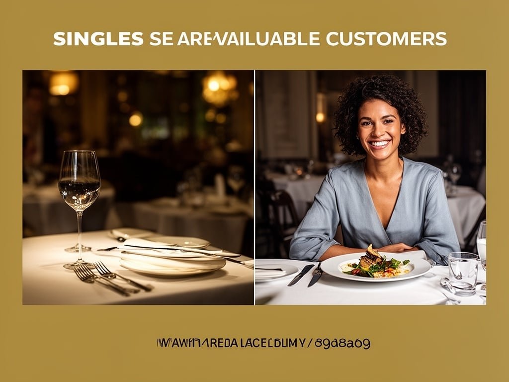Das Singles Milliarden-Potenzial: Warum Ihre Gastronomie diese Goldgrube verschenkt