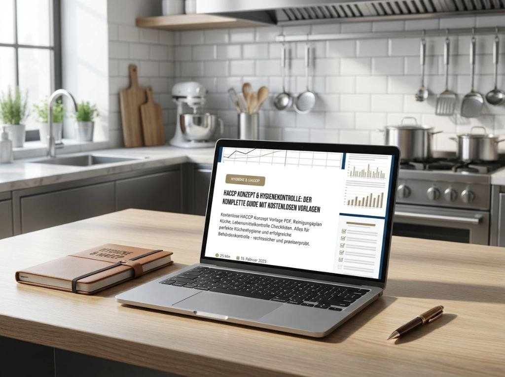 HACCP Konzept Vorlage und Reinigungsplan für die Gastronomie