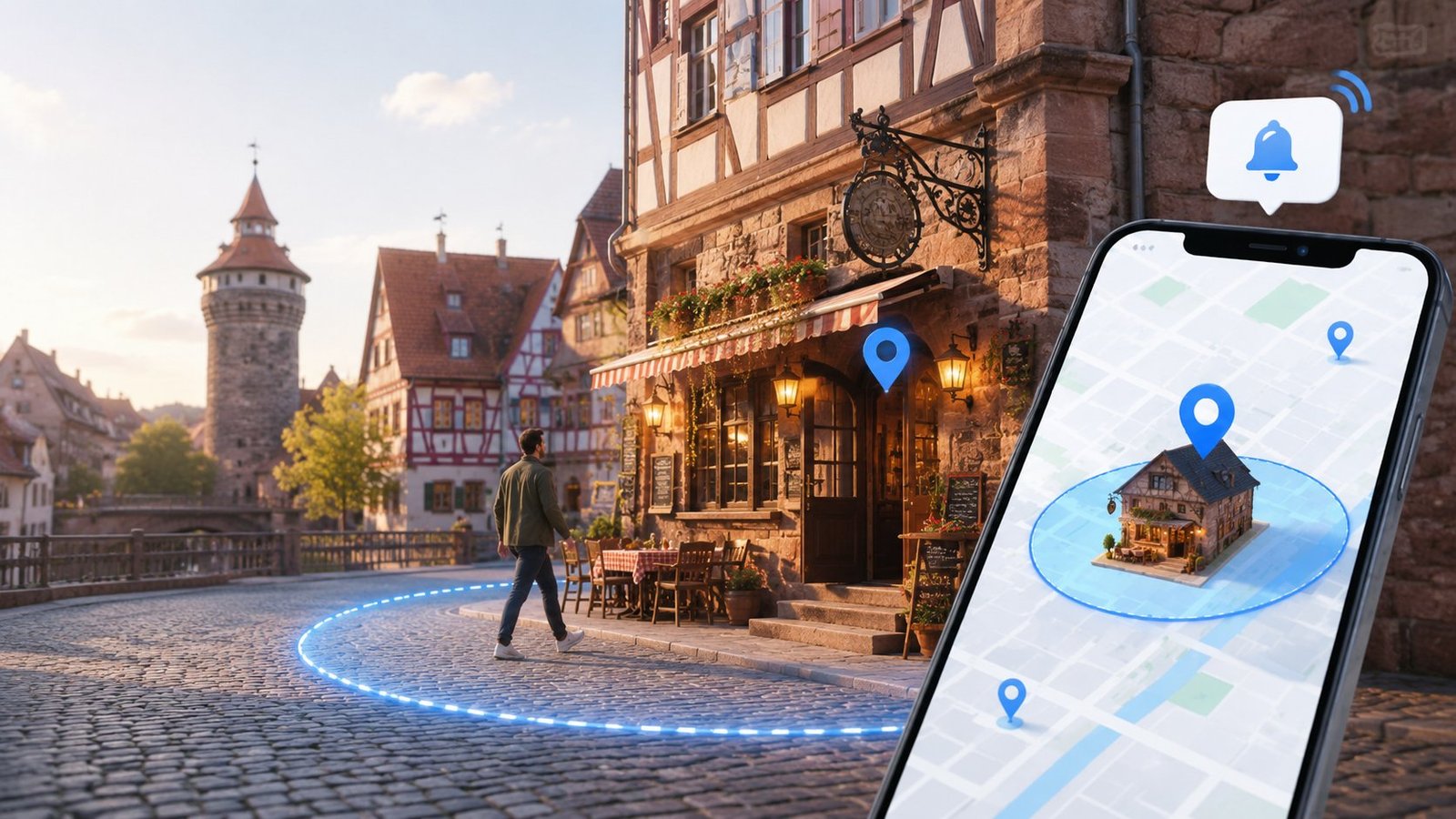 Geofencing für Restaurants: Gäste im Umkreis per Standort-Marketing erreichen