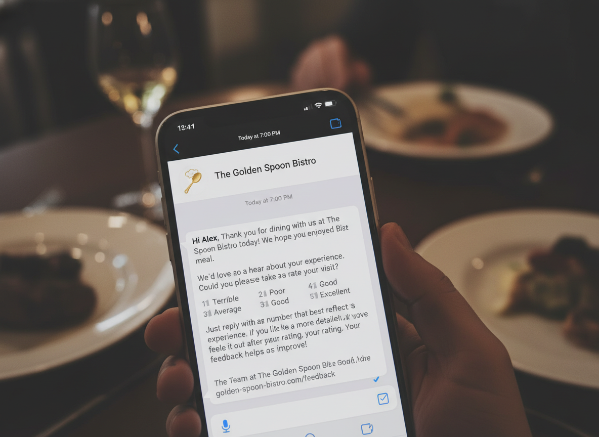 Feedback und Marketing per WhatsApp